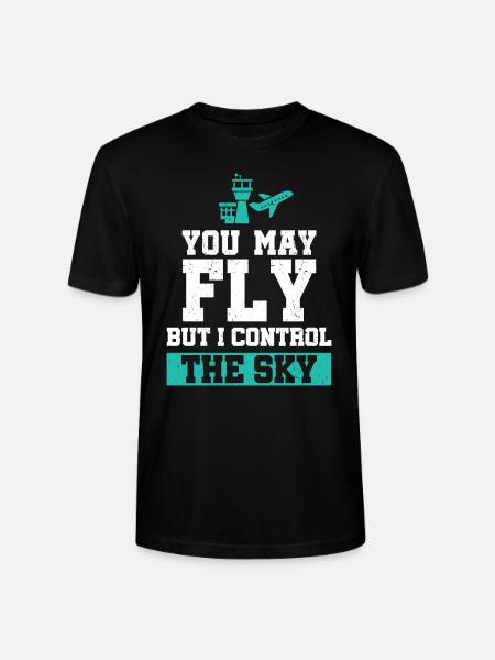 Air traffic controllers - Stanley/Stella CRAFTER Unisex Organic T-Shirt - black