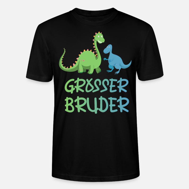 Großer Bruder - Stanley/Stella Unisex Bio-T-Shirt CRAFTER - Schwarz