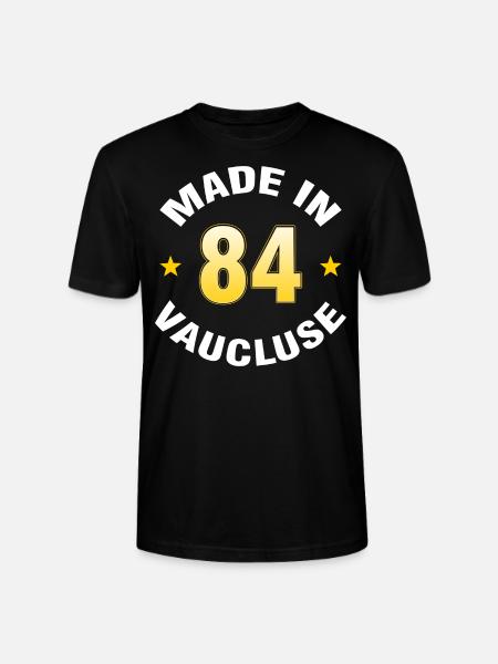 Vaucluse - T-shirt bio CRAFTER Stanley Stella Unisexe - noir