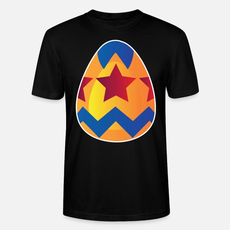 Osterei - Stanley/Stella Unisex Bio-T-Shirt CRAFTER - Schwarz