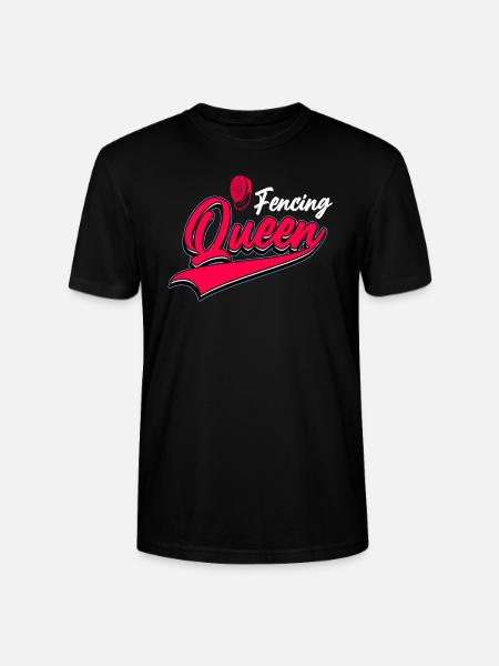 Fencing Fencing Degen - Stanley/Stella CRAFTER Unisex Organic T-Shirt - black