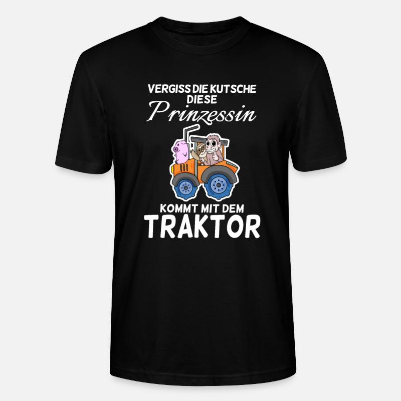 Prinzessin - Stanley/Stella Unisex Bio-T-Shirt CRAFTER - Schwarz