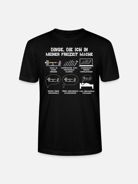Turner Turners Turning Bench Turner - T-shirt bio CRAFTER Stanley Stella Unisexe - noir