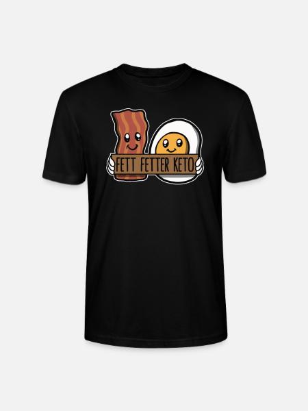 Keto Diät Ketogen Ketose - Stanley/Stella Unisex Bio-T-Shirt CRAFTER - Schwarz