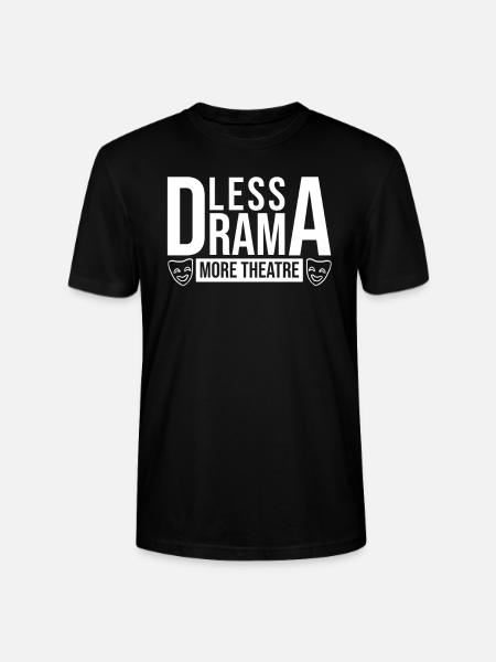 Theater Schauspieler Theaterbühne Theaterstück - Stanley/Stella Unisex Bio-T-Shirt CRAFTER - Schwarz