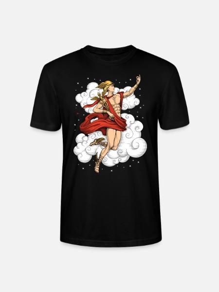 Greek God Hermes - Stanley/Stella CRAFTER Unisex Organic T-Shirt - black