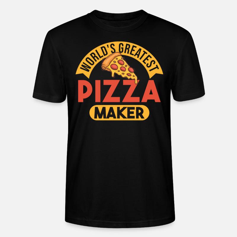 Pizza pizza - T-shirt bio CRAFTER Stanley Stella Unisexe - noir