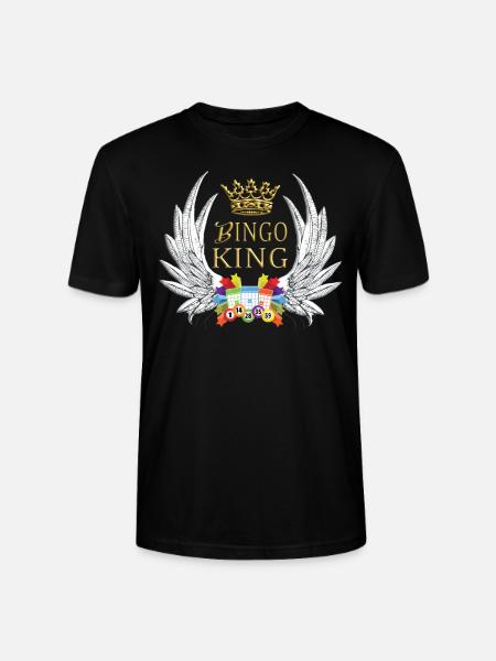 Bingo Player Gift Gift Idea - Stanley/Stella CRAFTER Unisex Organic T-Shirt - black