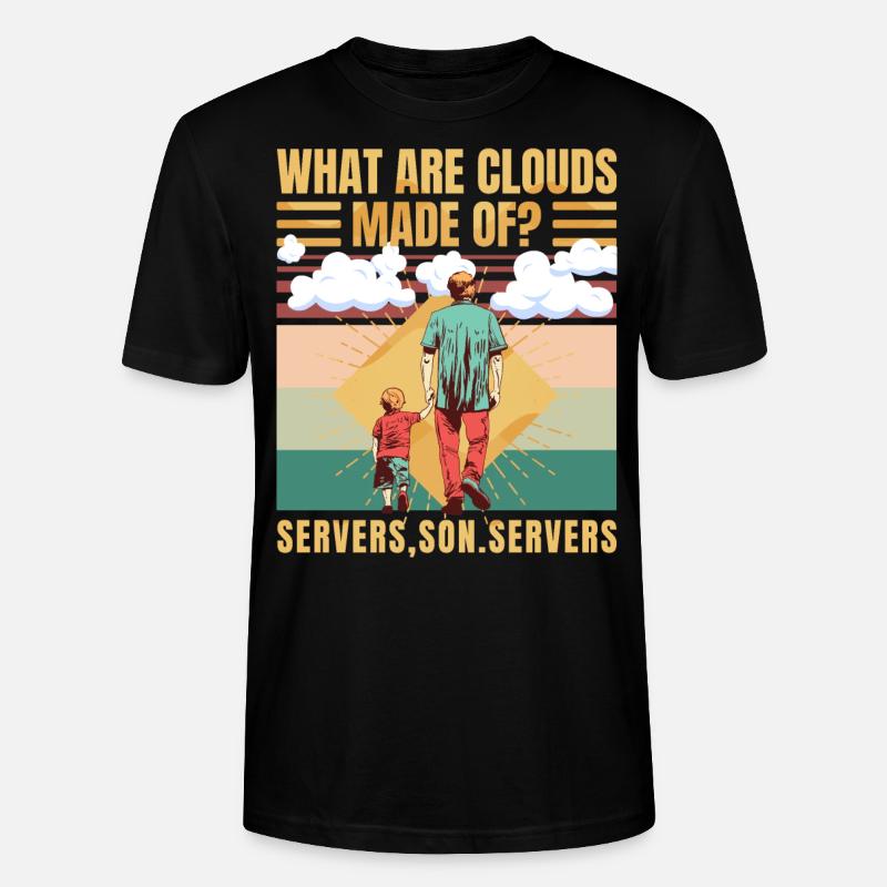 Funny Programmer Software Developer Computer - Stanley/Stella Unisex Bio-T-Shirt CRAFTER - Schwarz