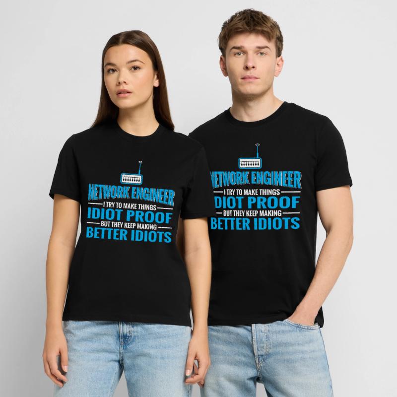 Network Technician Computer Science Network Technk IT Stanley/Stella CRAFTER Unisex Organic T-Shirt