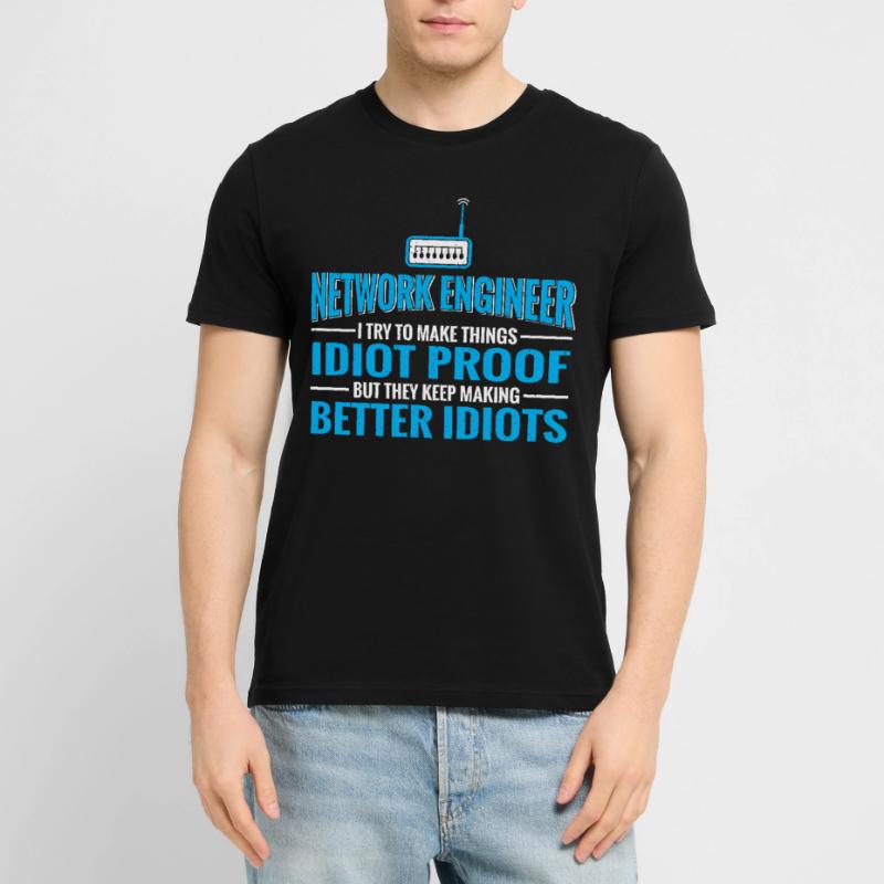 Network Technician Computer Science Network Technk IT Stanley/Stella CRAFTER Unisex Organic T-Shirt