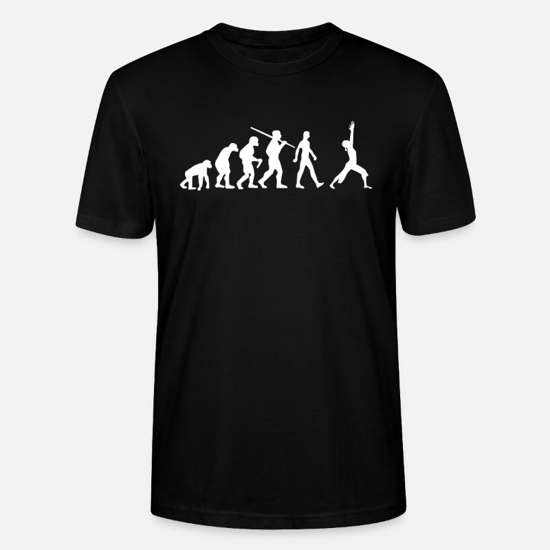 Yoga Evolution Namaste - Stanley/Stella CRAFTER Unisex Organic T-Shirt - black