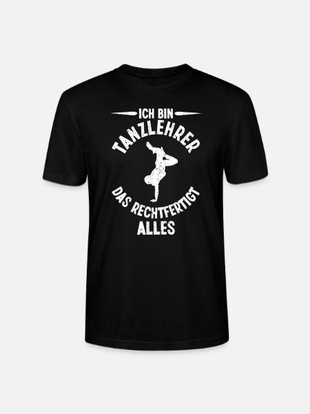 Tanzen Tänzer Tanz - Stanley/Stella Unisex Bio-T-Shirt CRAFTER - Schwarz
