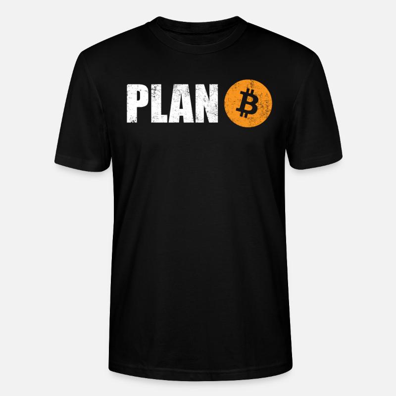 Plan Bitcoin - Stanley/Stella Unisex Bio-T-Shirt CRAFTER - Schwarz