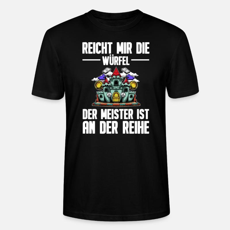 Jeu de société - T-shirt bio CRAFTER Stanley Stella Unisexe - noir