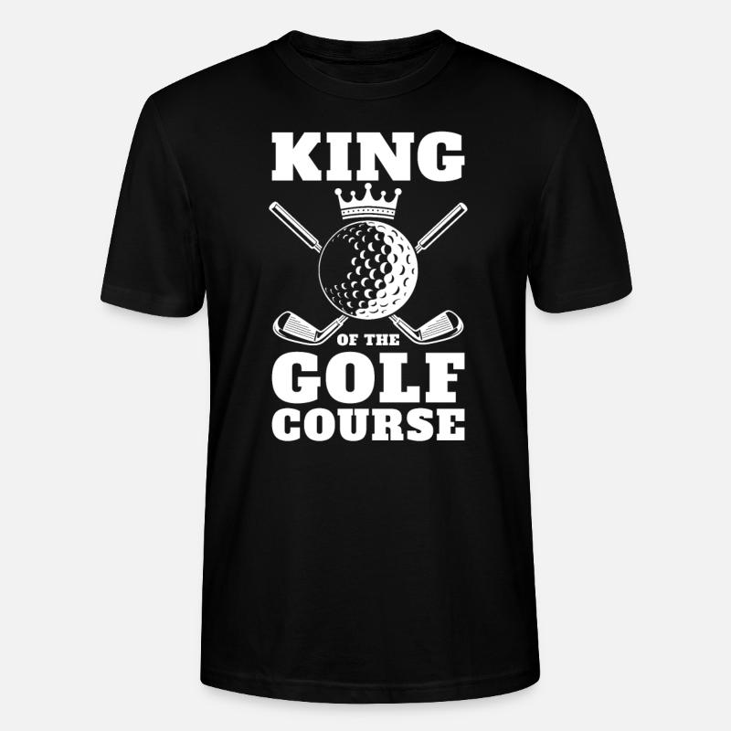 Golfeur Golf golf golf golf - T-shirt bio CRAFTER Stanley Stella Unisexe - noir