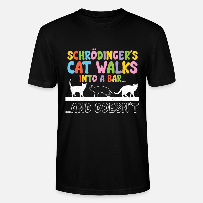 Physique quantique Physiciens scientifiques - T-shirt bio CRAFTER Stanley Stella Unisexe - noir