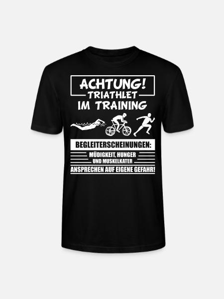 Triathlon - Stanley/Stella Unisex Bio-T-Shirt CRAFTER - Schwarz
