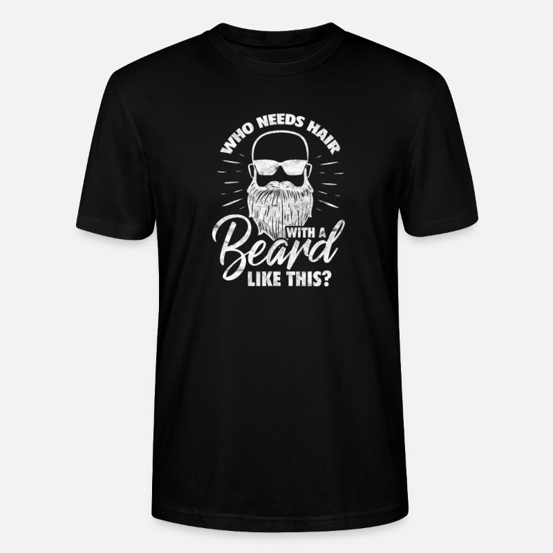 Bart - Stanley/Stella Unisex Bio-T-Shirt CRAFTER - Schwarz