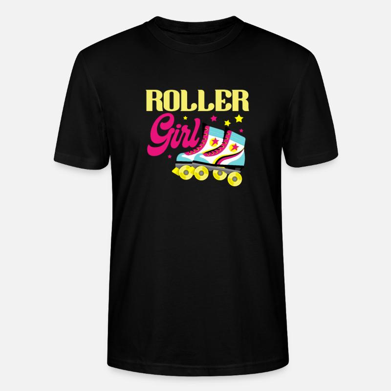 Rollschuhe - Stanley/Stella Unisex Bio-T-Shirt CRAFTER - Schwarz