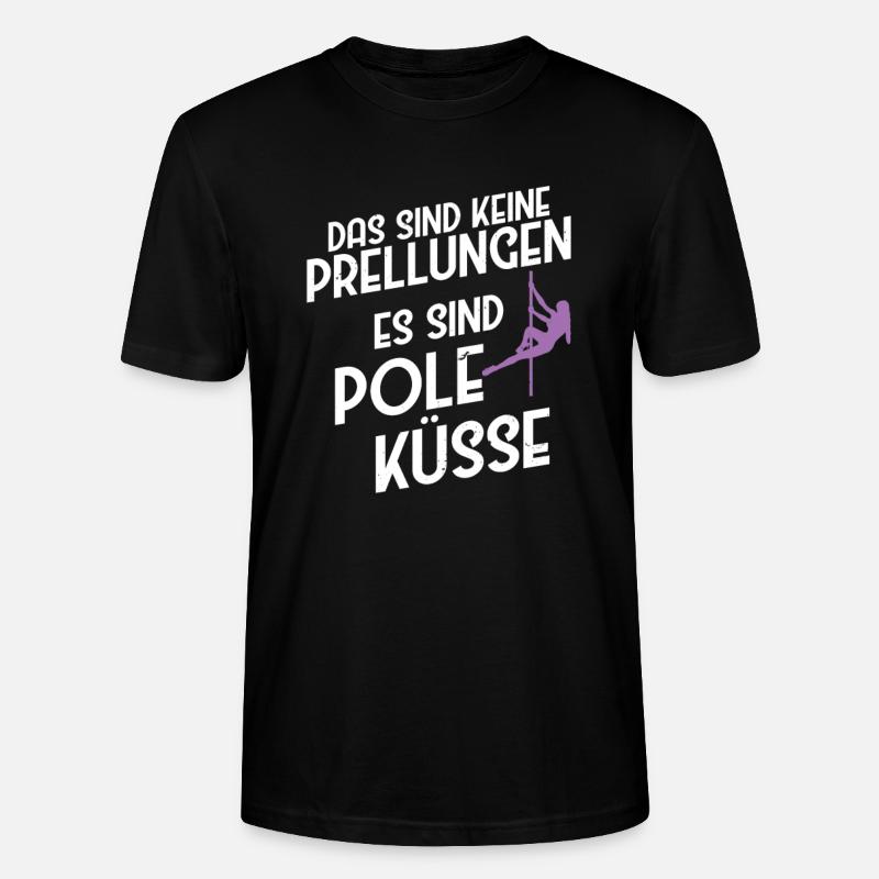 Pole Dance Poledancing Stangentanz Pole-Dance - Stanley/Stella Unisex Bio-T-Shirt CRAFTER - Schwarz