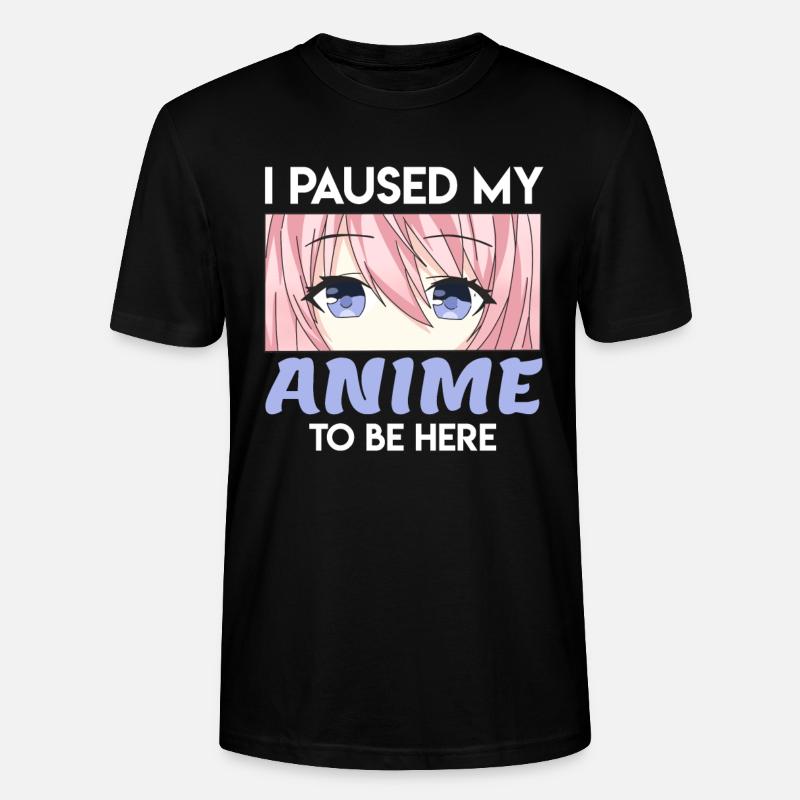 Anime Manga - T-shirt bio CRAFTER Stanley Stella Unisexe - noir