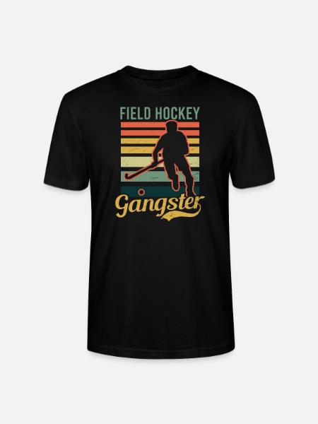 Feldhockey Feldhockey Gangster - Stanley/Stella Unisex Bio-T-Shirt CRAFTER - Schwarz