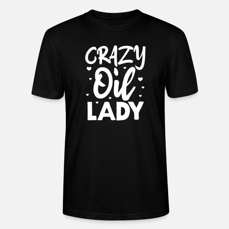 Essential Oils Ätherische Öle - Stanley/Stella CRAFTER Unisex Organic T-Shirt - black