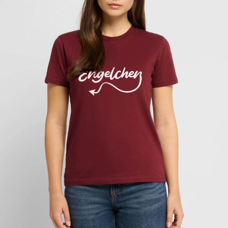 Engel oder Teufel Engelchen Teufelchen Stanley/Stella Unisex Bio-T-Shirt CRAFTER
