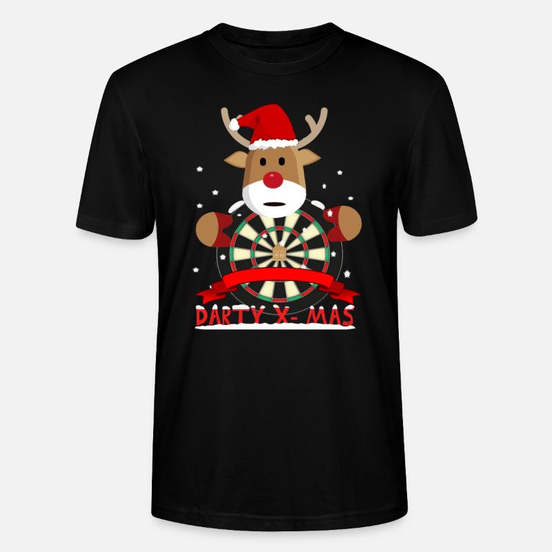 Darty X mas - Stanley/Stella CRAFTER Unisex Organic T-Shirt - black