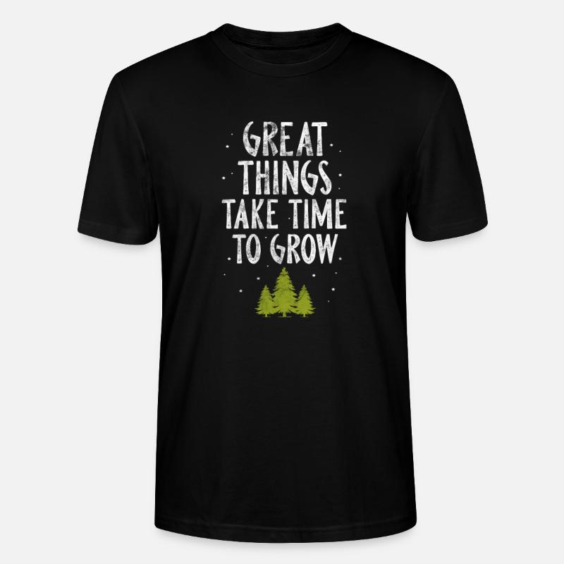 Wald - Stanley/Stella Unisex Bio-T-Shirt CRAFTER - Schwarz
