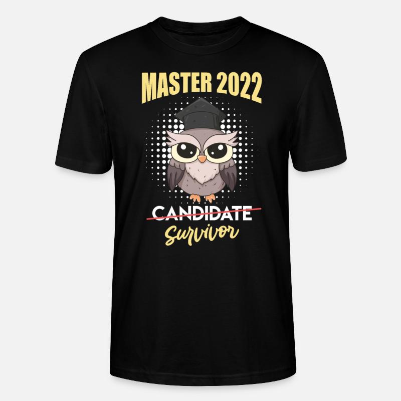 Master 2022 Master Survivant - T-shirt bio CRAFTER Stanley Stella Unisexe - noir