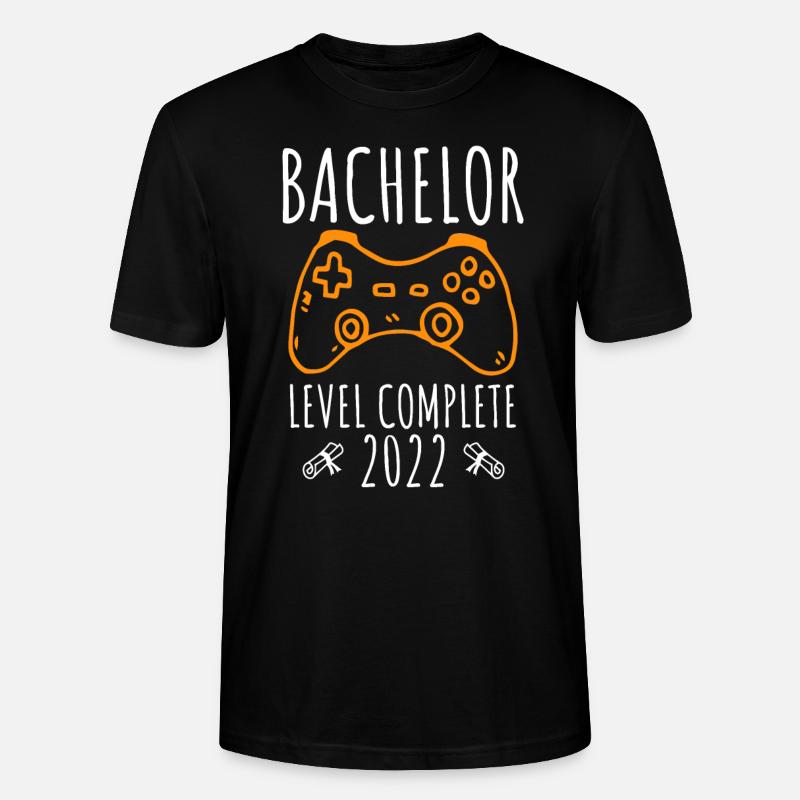 Baccalauréat 2022 Baccalauréat complet - T-shirt bio CRAFTER Stanley Stella Unisexe - noir