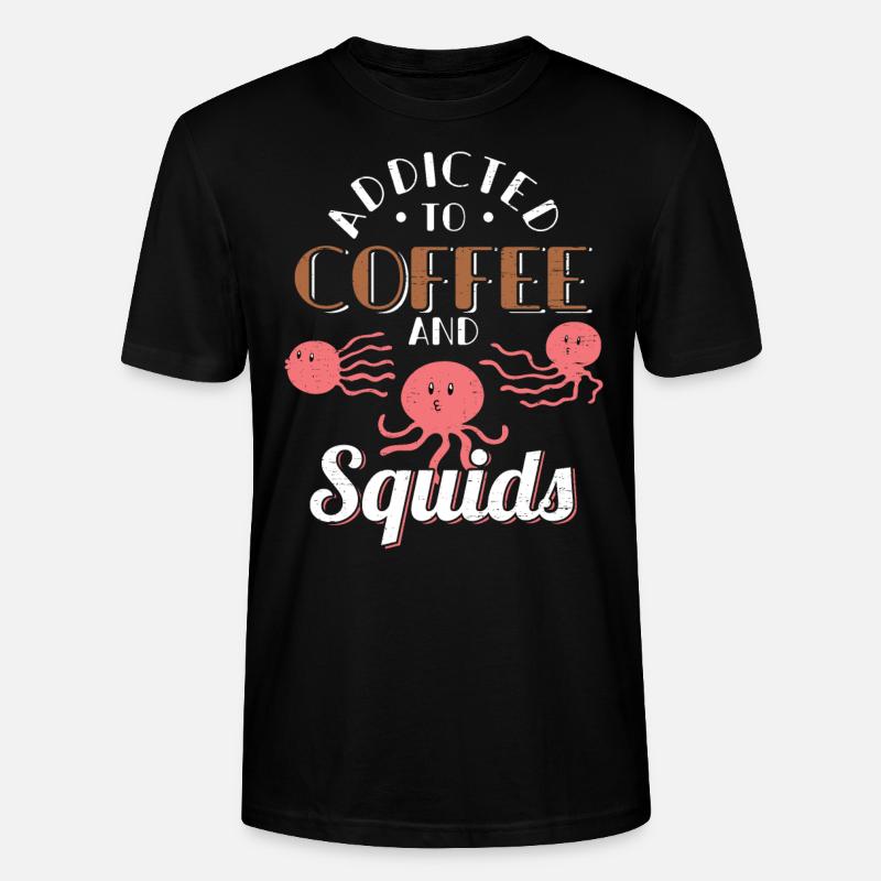 Octopus Octopus - T-shirt bio CRAFTER Stanley Stella Unisexe - noir