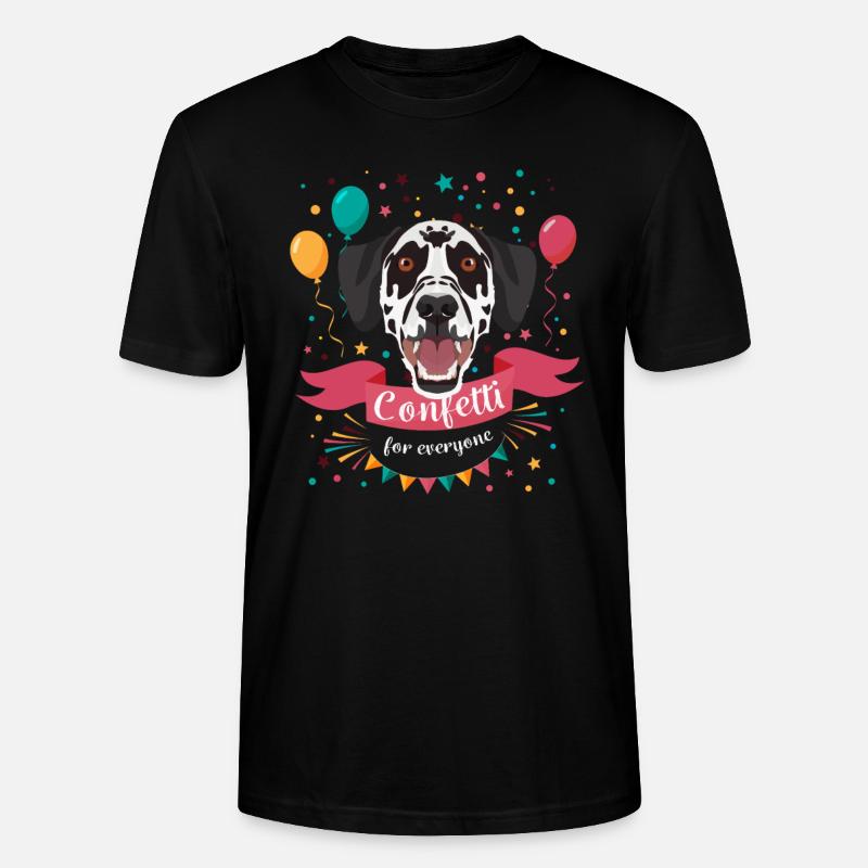 Carnaval dalmate Carnaval - T-shirt bio CRAFTER Stanley Stella Unisexe - noir