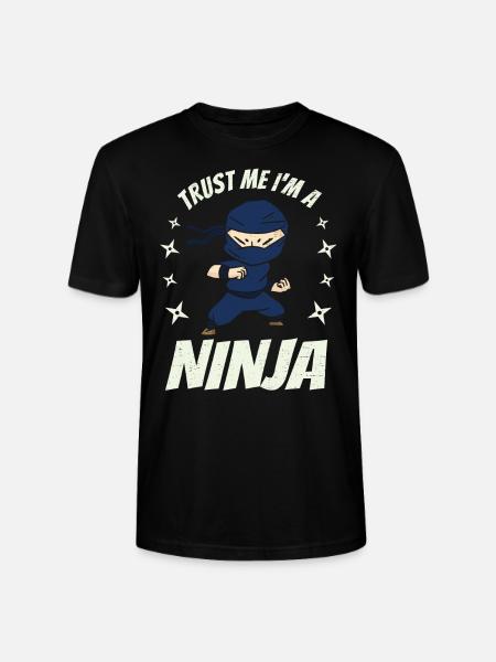 I am a ninja - Stanley/Stella CRAFTER Unisex Organic T-Shirt - black