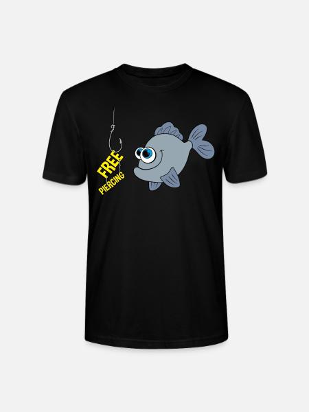 Free Piercing - Stanley/Stella Unisex Bio-T-Shirt CRAFTER - Schwarz