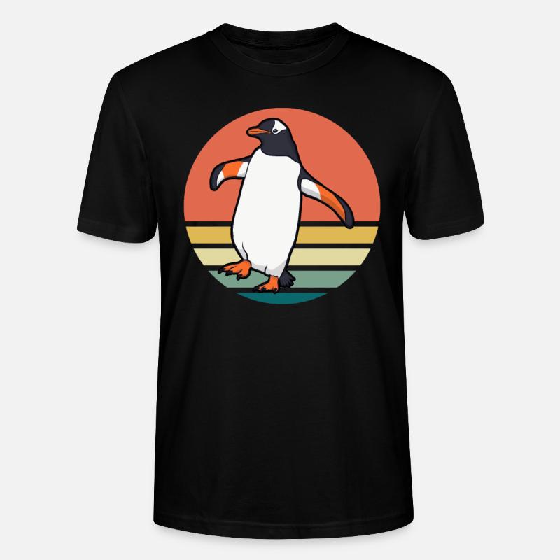 Pingouin - T-shirt bio CRAFTER Stanley Stella Unisexe - noir