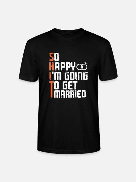 Bachelor party - Stanley/Stella CRAFTER Unisex Organic T-Shirt - black