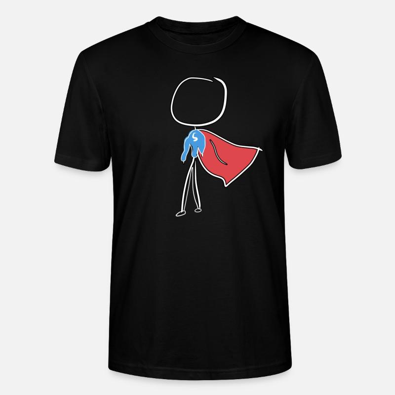 held helfen - Stanley/Stella Unisex Bio-T-Shirt CRAFTER - Schwarz