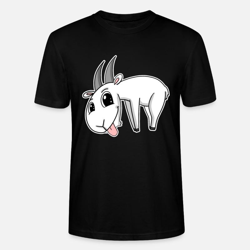 Chèvre Chèvre Buck - T-shirt bio CRAFTER Stanley Stella Unisexe - noir