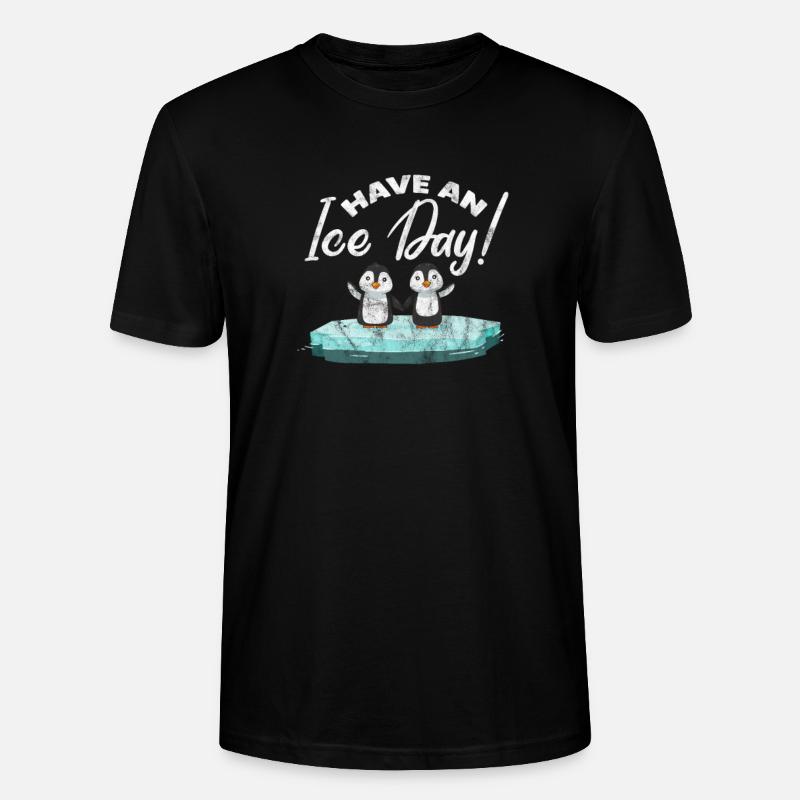 Pinguin - Stanley/Stella Unisex Bio-T-Shirt CRAFTER - Schwarz