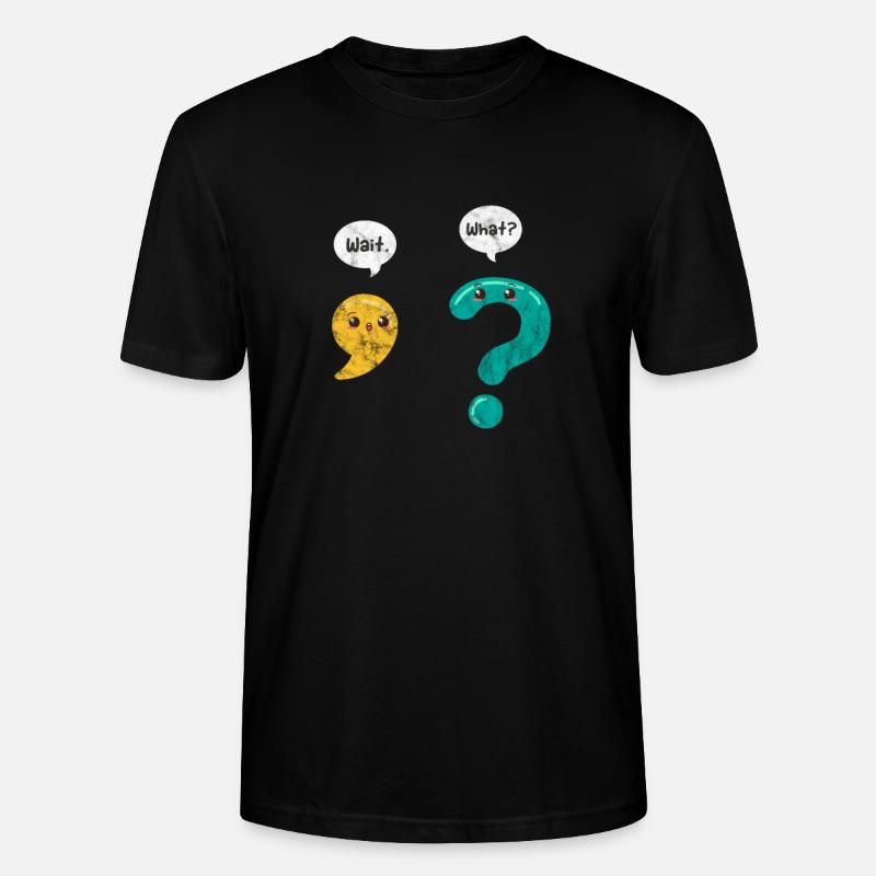 Grammatik Lehrer - Stanley/Stella Unisex Bio-T-Shirt CRAFTER - Schwarz