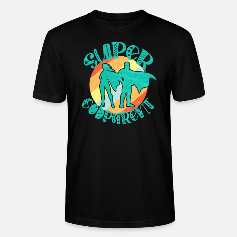 Super Pate - Stanley/Stella Unisex Bio-T-Shirt CRAFTER - Schwarz