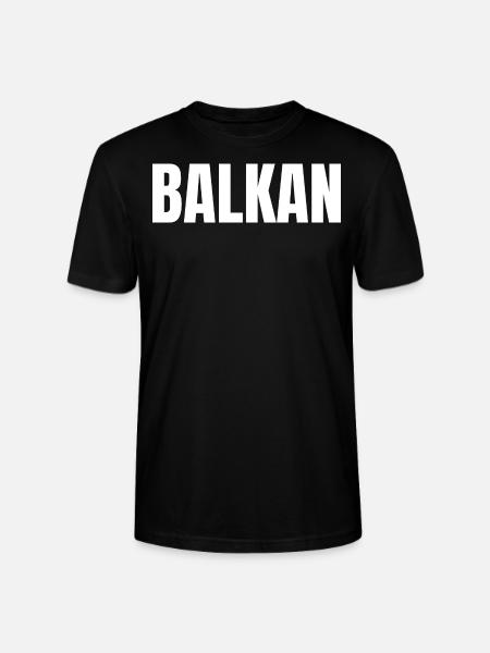 Balkan Hrvatska Apc Balkan Jebiga Hrvatska Kroater - Stanley Stella CRAFTER unisex økologisk-T-shirt - sort