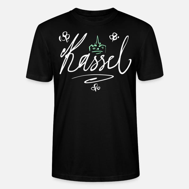 Kassel - Stanley/Stella Unisex Bio-T-Shirt CRAFTER - Schwarz