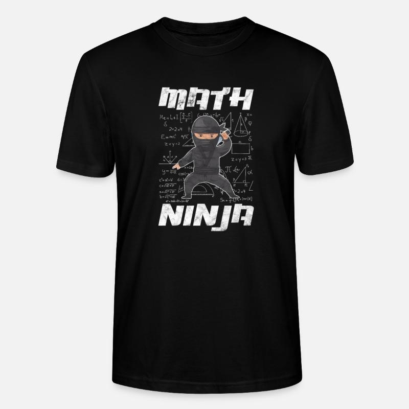 Mathematik - Stanley/Stella Unisex Bio-T-Shirt CRAFTER - Schwarz