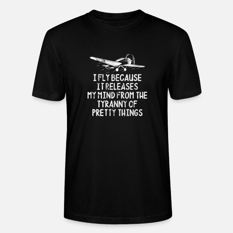 Pilot - Stanley/Stella Unisex Bio-T-Shirt CRAFTER - Schwarz