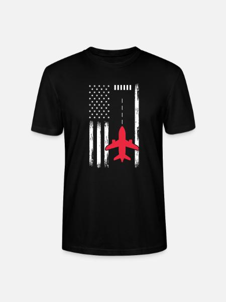 Pilot - Stanley/Stella CRAFTER Unisex Organic T-Shirt - black