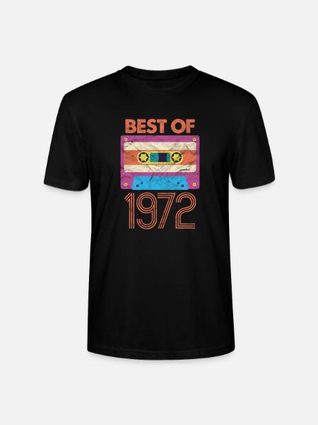 1972 - Stanley/Stella Unisex Bio-T-Shirt CRAFTER - Schwarz